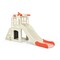 6-In-1 Large Slide for Kids Toddler Climber Slide Playset with Basketball Hoop